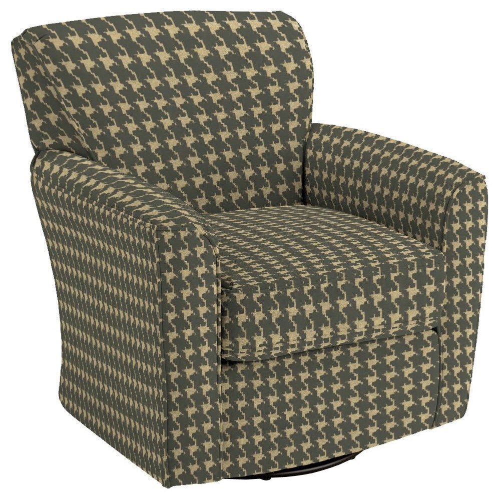 Best Home Furnishings Swivel Barrel Chairs 2888 Kaylee Swivel Barrel